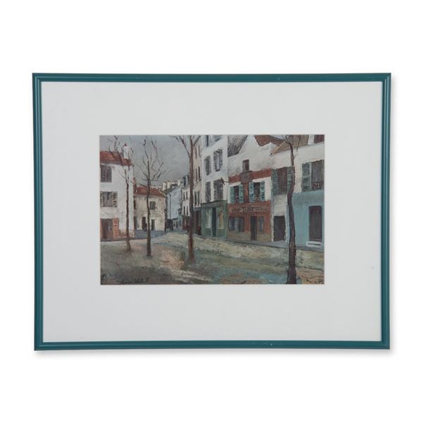 After Maurice Utrillo, Color Offset Lithograph on Paper