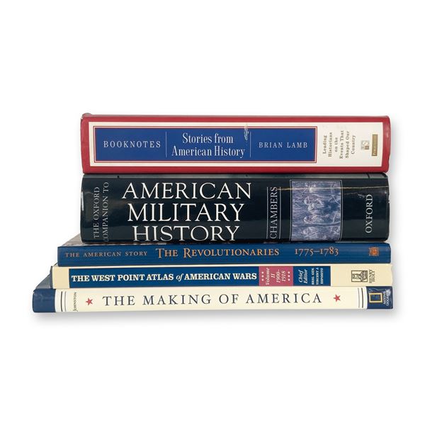 5-Piece American History and Military Studies Book