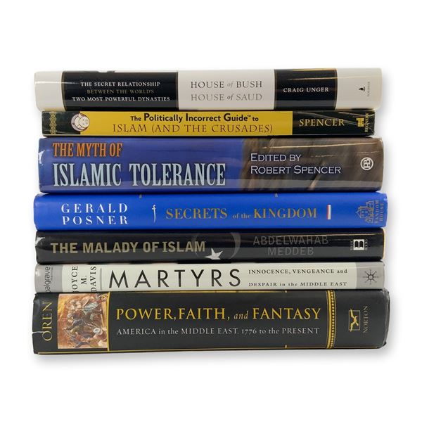 7-Piece Political and Religious Analysis Books, Middle East