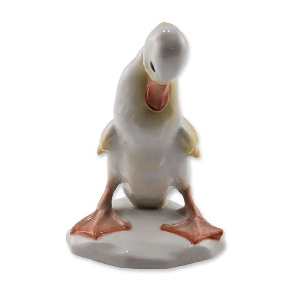 Rosenthal by Joao da Silva Porcelain Duckling Figurine
