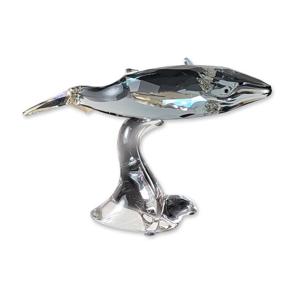 Swarovski  Annual Edition Crystal Whale Figurine