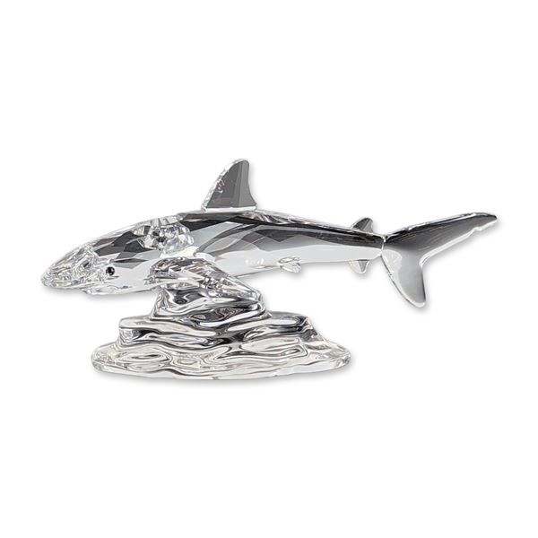 Swarovski Anton Hirzinger Signed Crystal Baby Shark Figurine