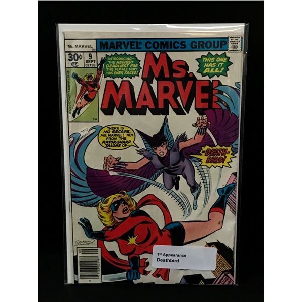 MS MARVEL #9 1ST APP DEATHBIRD - MARVEL COMICS