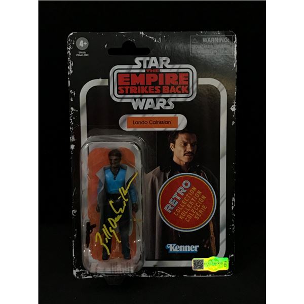 BILLY DEE WILLIAMS SIGNED LANDO STAR WARS ACTION FIGURE - HOLLYWOOD COA
