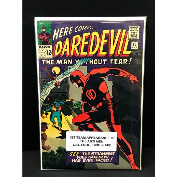 DAREDEVIL #10 1ST TEAM APP OF THE ANTI-MEN - MARVEL COMICS
