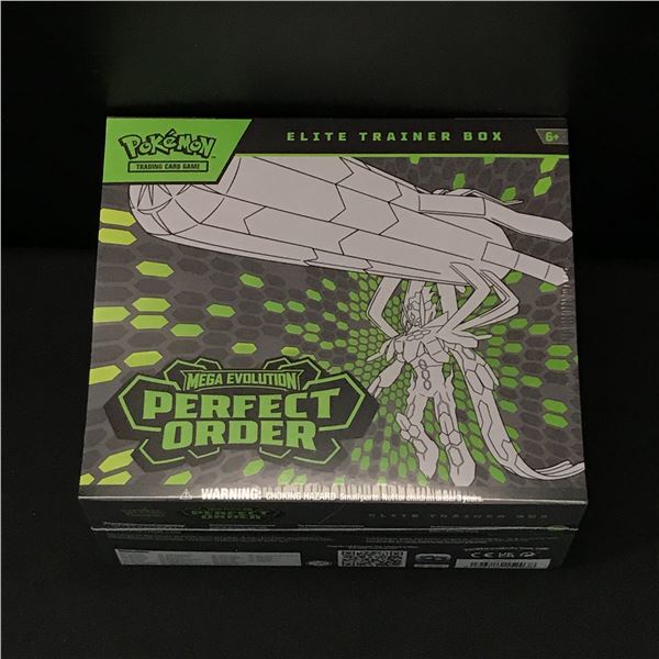 POKEMONTCG MEGA EVOLUTION PERFECT ORDER SEALED TRADING CARD BOX
