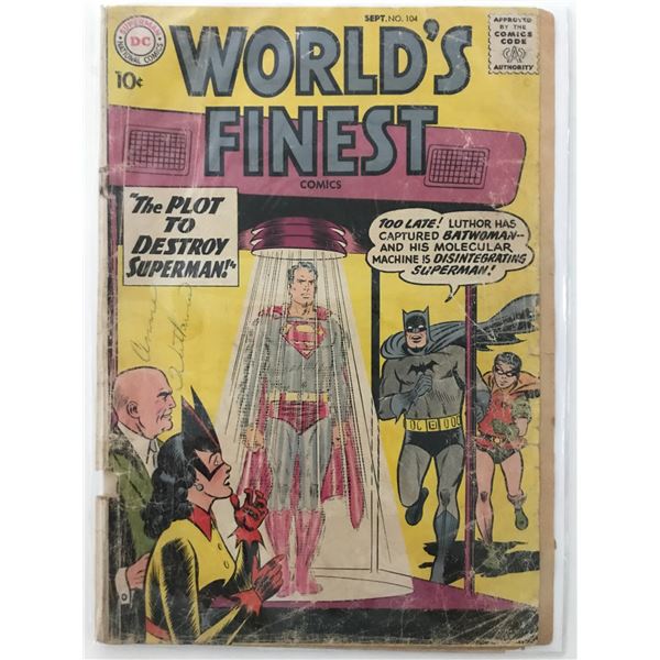 WORLD'S FINEST #104 - DC COMICS