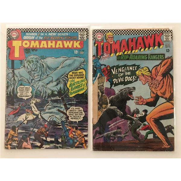 LOT OF 2 TOMAHAWK COMICS - DC COMICS