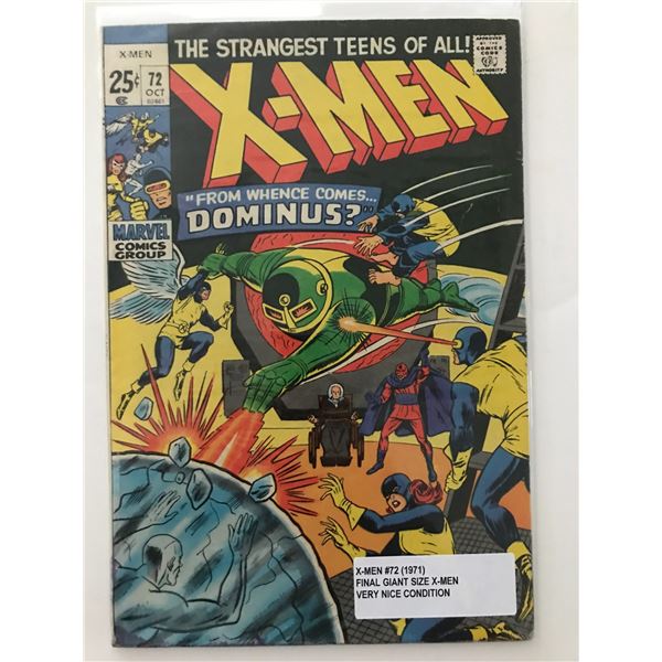 X-MEN #72 (1971) - MARVEL COMICS