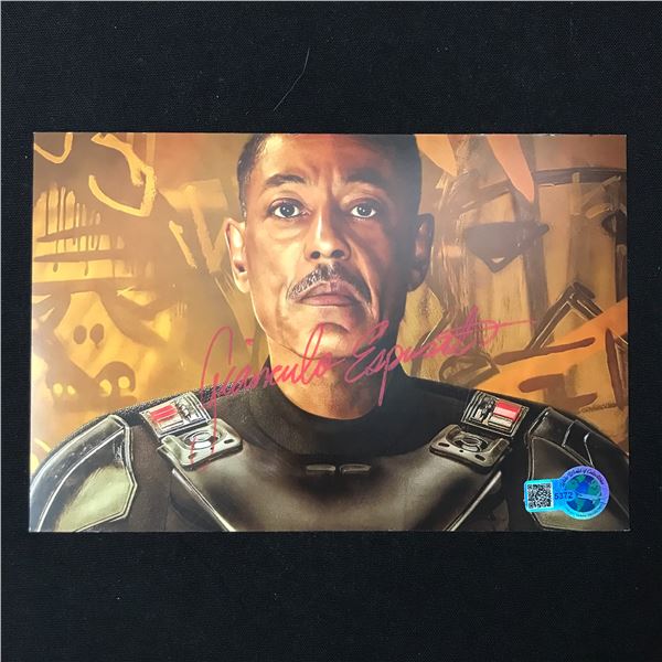 GIANCARLO ESPOSITO SIGNED STAR WARS 8X10 - WWOC COA