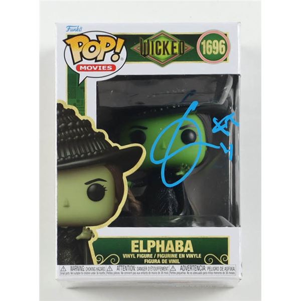 CYNTHIA ERIVO SIGNED ELPHABA WICKED FUNKO POP - BECKETT COA