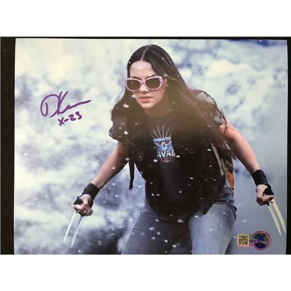 DAFNE KEEN SIGNED WOLVERINE 8X10 - WWOC COA