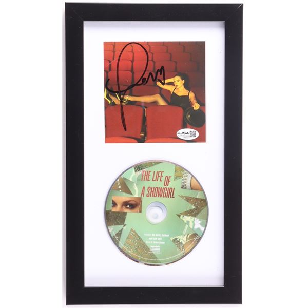 TAYLOR SWIFT SIGNED AND FRAMED CD SLEEVE PRESENTATION PIECE - JSA COA
