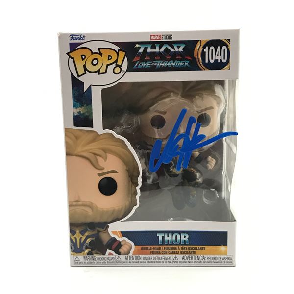 CHRIS HEMSWORTH SIGNED THOR FUNKO POP - HOLLYWOOD COA