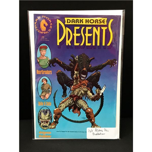 DARK HORSE PRESENTS #36 1ST ALIENS VS PREDATOR - DARK HORSE COMICS
