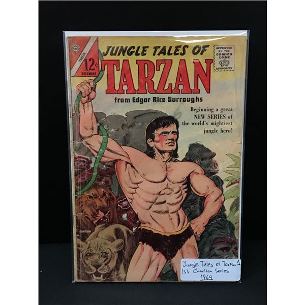 JUNGLE TALES OF TARZAN #1 (1964) - CHARLTON COMICS