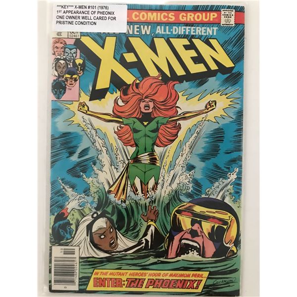 BIG KEY X-MEN 101 (1976) 1ST APP OF THE PHOENIX ONE OWNER COLLECTION - MARVEL COMICS