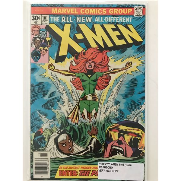 BIG KEY X-MEN 101 (1976) 1ST APP OF THE PHOENIX - MARVEL COMICS