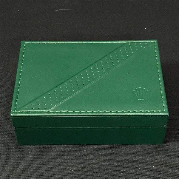 VINTAGE AUTHENTIC GREEN ROLEX BOX