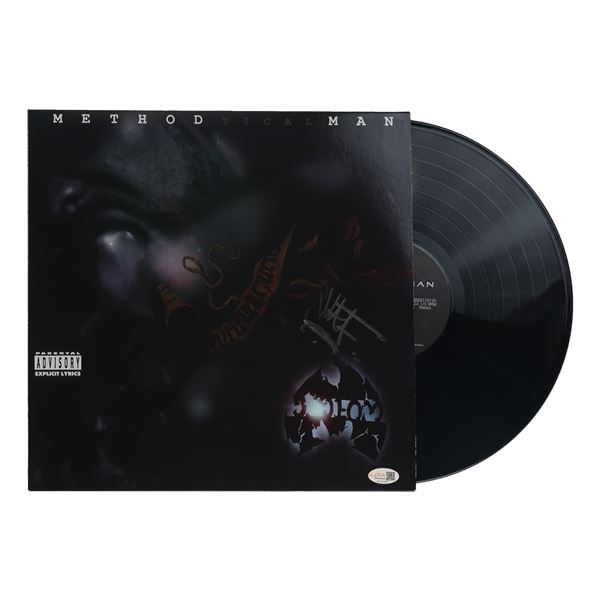 METHOD MAN SIGNED VINYL RECORD (JSA COA)