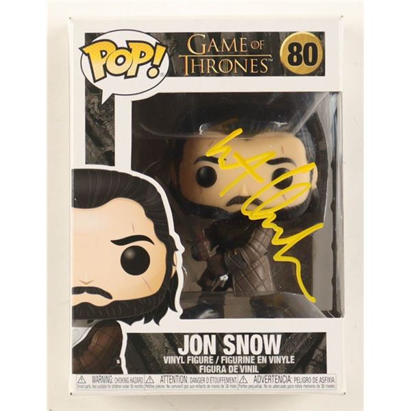 KIT HARRINGTON SIGNED JON SNOW GAME OF THRONES FUNKO POP - PSA COA