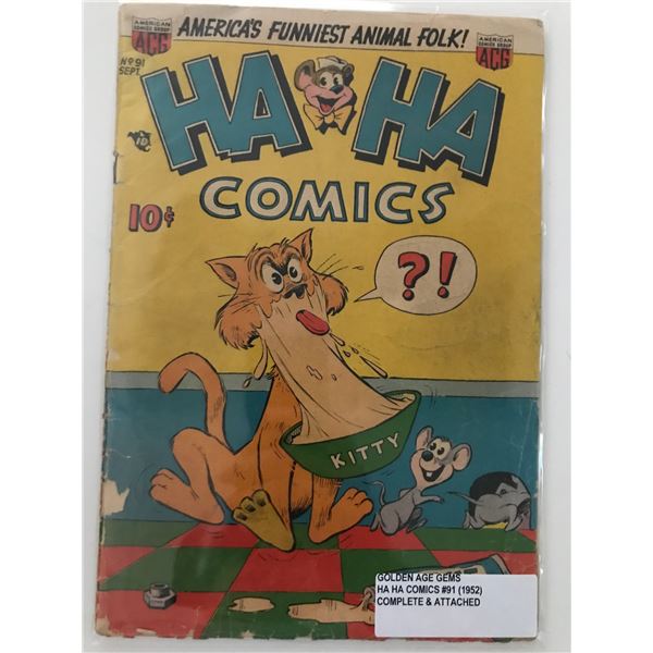 HA HA COMICS #91 - ACG