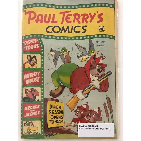 PAUL TERRY'S COMIC #107 (1953) - ST JOHN