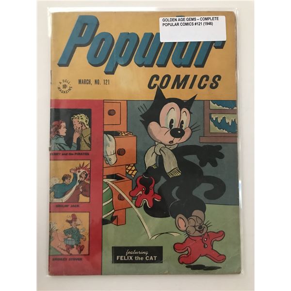 POPULAR COMICS #121 (1946) - DELL COMICS