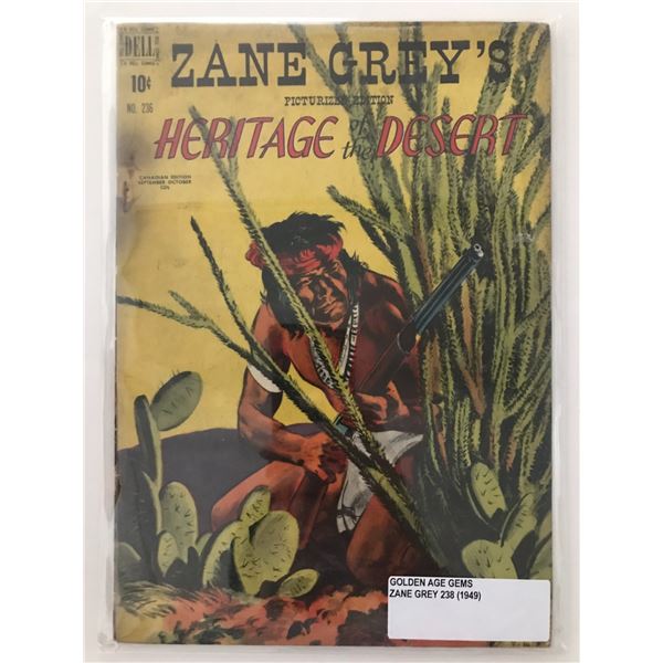 ZANE GREY #238 (1949) - DELL COMICS