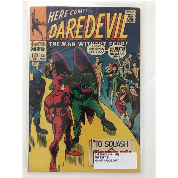 DAREDEVIL #34 (1967) - MARVEL COMICS