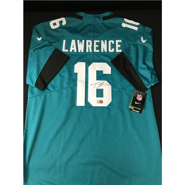 TREVOR LAWRENCE SIGNED JACKSONVILLE JAGUARS CUSTOM JERSEY - ELITE COA