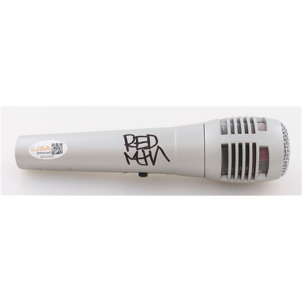 METHOD MAN AND RED MAN SIGNED MICROPHONE - JSA COA