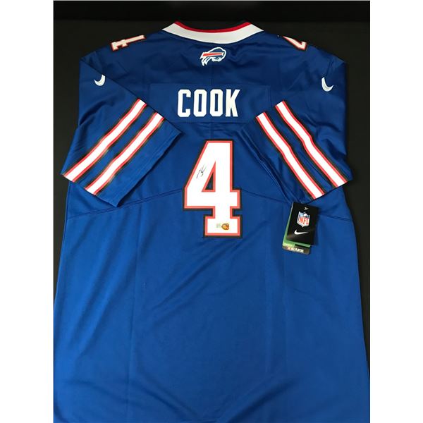 JAMES COOK III SIGNED BUFFALO BILLS CUSTOM JERSEY - ELITE COA