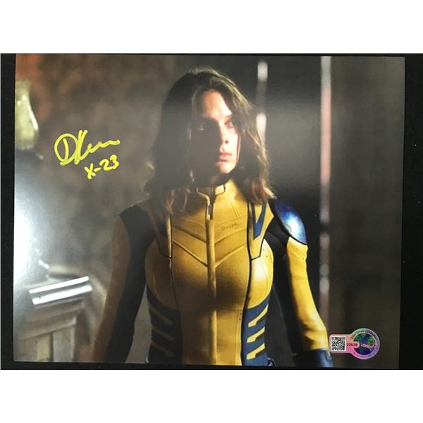 DAFNE KEEN SIGNED X-23 WOLVERINE 8X10 - WWOC COA