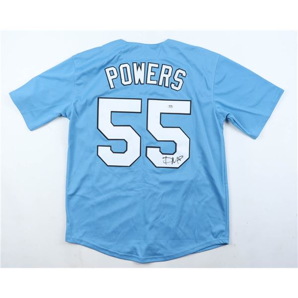 DANNY MCBRIDE SIGNED KENNY POWERS BASEBALL JERSEY - PSA COA