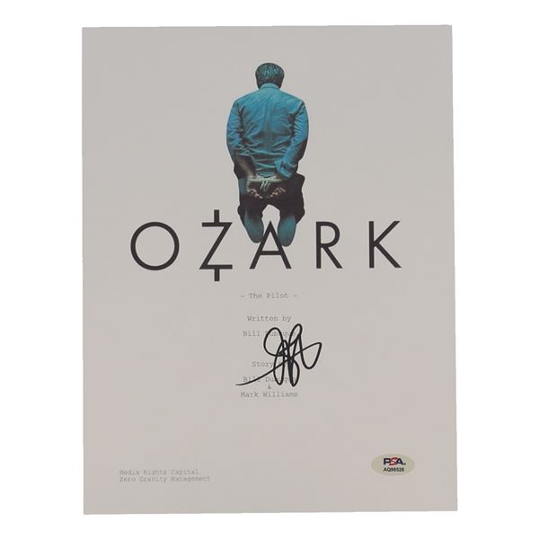 JASON BATEMAN SIGNED OZARK SCRIPT COVER SHEET - PSA COA