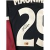 Image 2 : NATHAN MACKINNON SIGNED COLORADO AVALANCHE CUSTOM JERSEY - ELITE COA