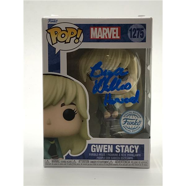 BRYCE DALLAS HOWARD SIGNED GWEN STACY FUNKO POP - WWOC COA
