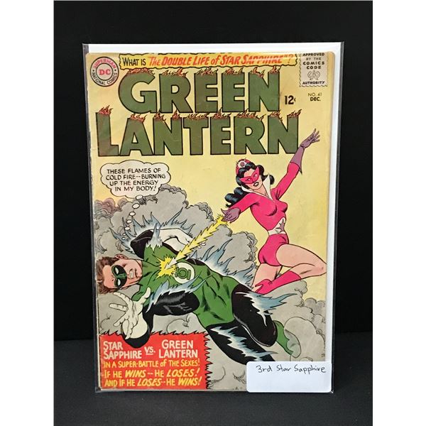 GREEN LANTERN #41 3RD STAR SAPPHIRE - DC COMICS