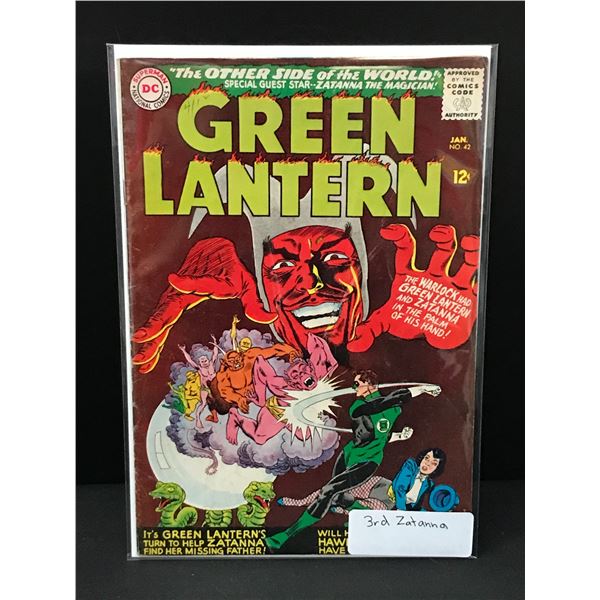 GREEN LANTERN #42 3RD ZATANNA - DC COMICS