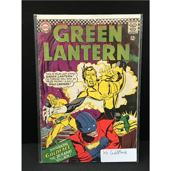 GREEN LANTERN #48 1ST GOLDFACE - DC COMICS