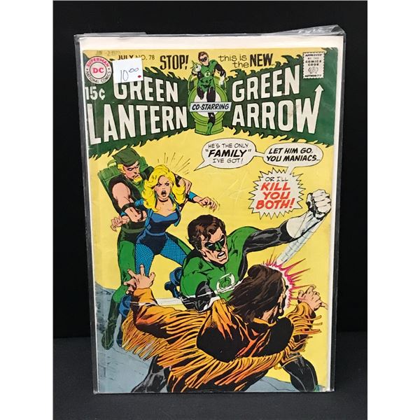 GREEN LANTERN CO STARRING GREEN ARROW #78 - DC COMICS