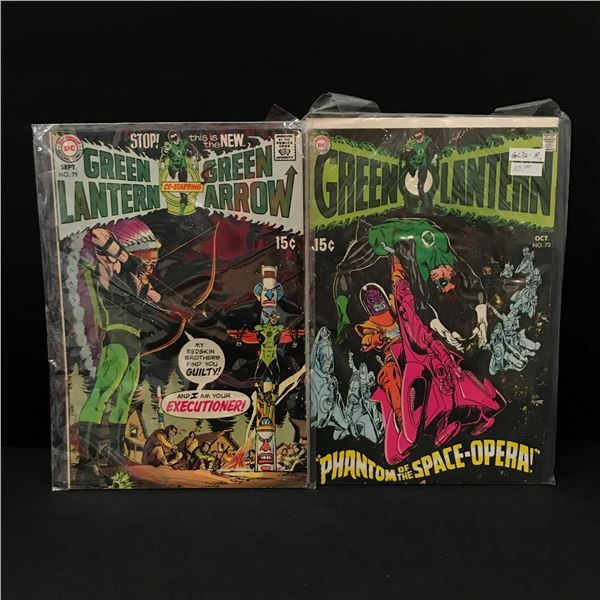 LOT OF 2 GREEN LANTERN COMICS - DC COMICS
