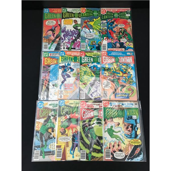 LOT OF 12 GREEN LANTERN COMICS - DC COMICS