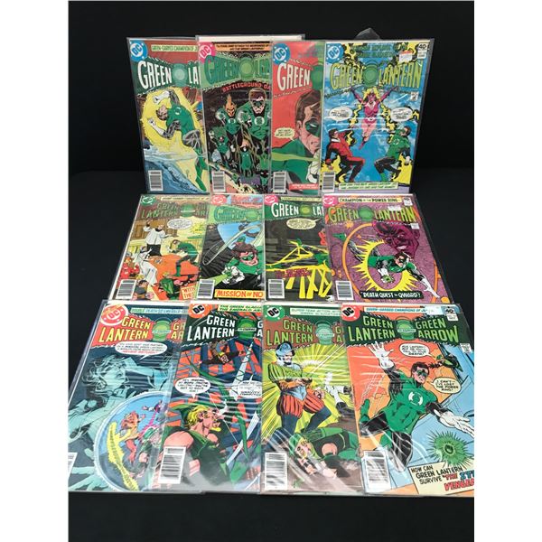 LOT OF 12 GREEN LANTERN COMICS - DC COMICS