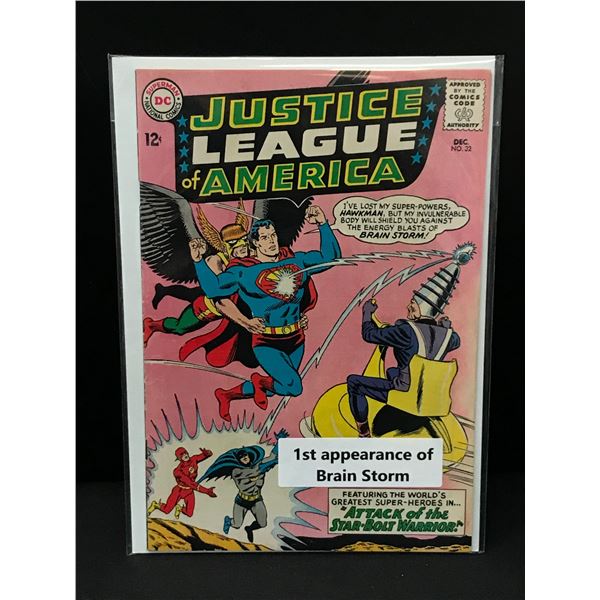 JUSTICE LEAGUE OF AMERICA #32 1ST APP OF BRAIN STORM