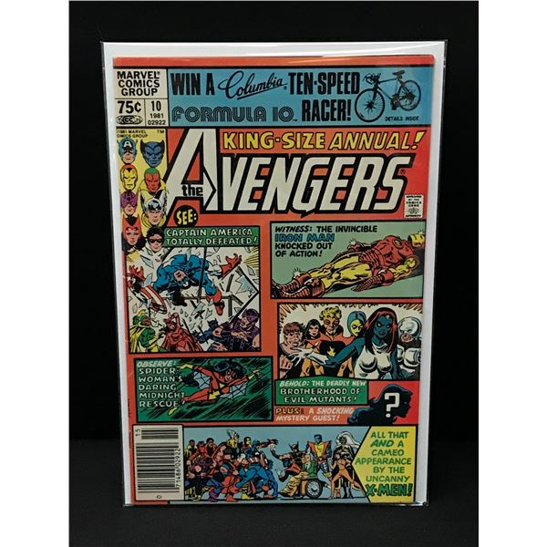 THE AVENGERS KING SIZED ANNUAL NO.10 (1ST APP ROGUE) - MARVEL COMICS