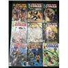 Image 1 : LOT OF 9 THE SAVAGE SWORD OF CONAN COMICS - MARVEL COMICS