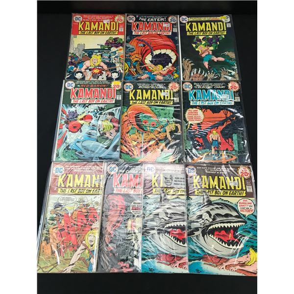 LOT OF 9 KAMANDI THE LAST BOY ON EARTH COMICS - DC COMICS