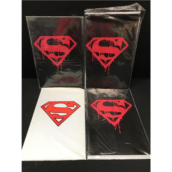 LOT OF 4 SUPERMAN #75 DEATH OF SUPERMAN COMICS - DC COMICS